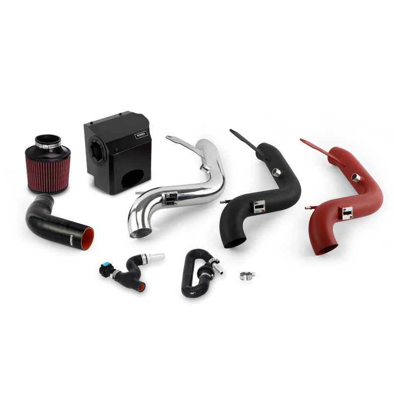 Mishimoto MMAI-FIST-16WBK 2016 Ford Fiesta ST 1.6L Performance Air Intake Kit - Wrinkle Black