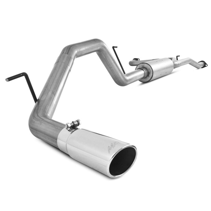 MBRP S5404AL 2007-2009 Nissan Titan 5.6L EC/CC Cat Back Single Side