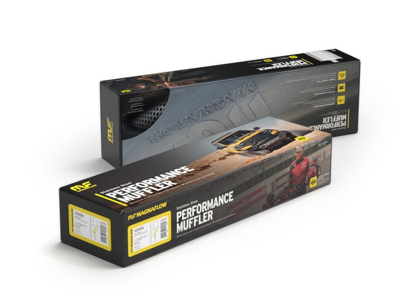 Magnaflow 12219 MagnaFlow Muffler Mag SS 14X5X8 3X3 C/C