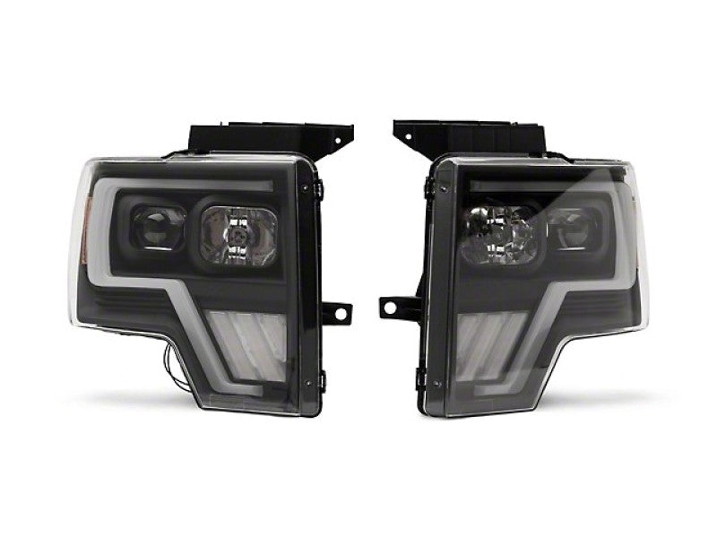 Raxiom T544003 09-14 Ford F-150 G4 Projector Headlights- Black Housing (Clear Lens)