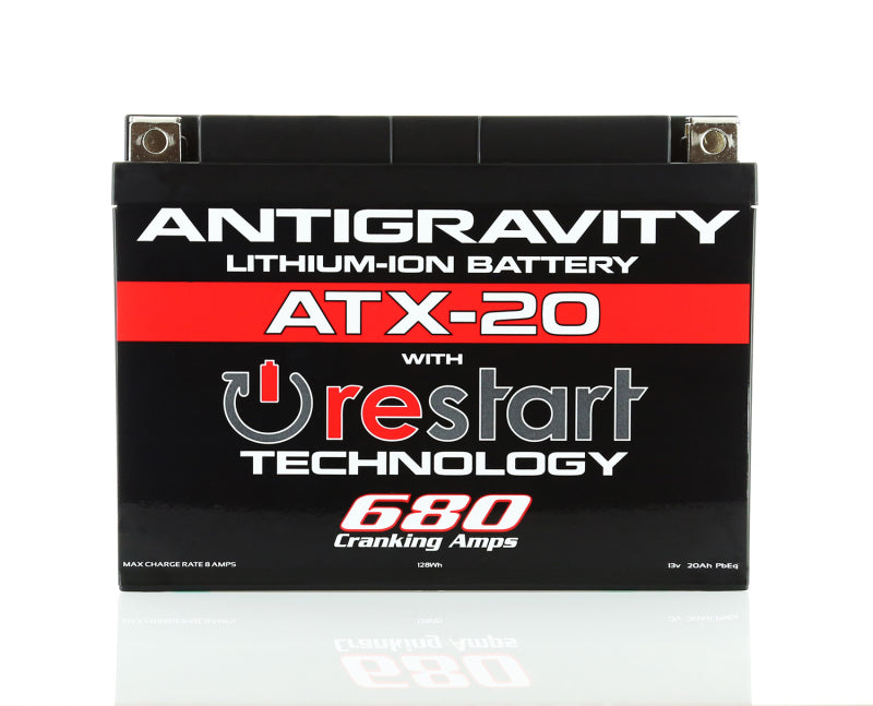 Antigravity Batteries AG-ATX20-RS Antigravity YTX20 Lithium Battery w/Re-Start