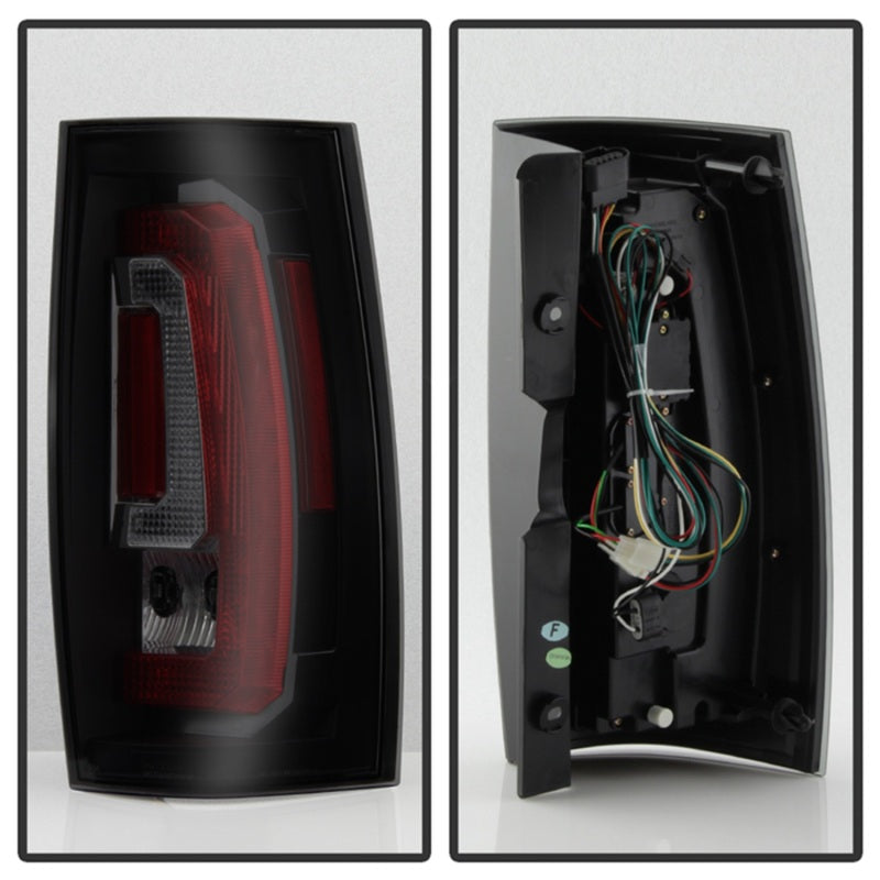 SPYDER 5083425 Spyder Chevy Suburban 07-14 V2 - LED Tail Lights - Black Smoke ALT-YD-CSUB07V2-LED-BSM