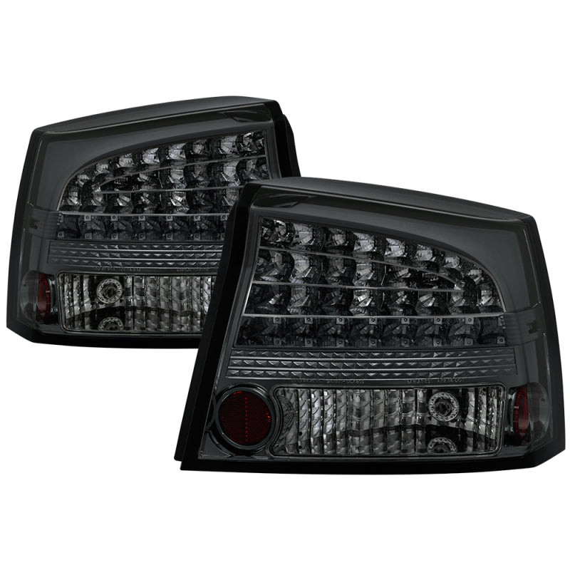SPYDER 5002310 Spyder Dodge Charger 06-08 LED Tail Lights Smoke ALT-YD-DCH05-LED-SM
