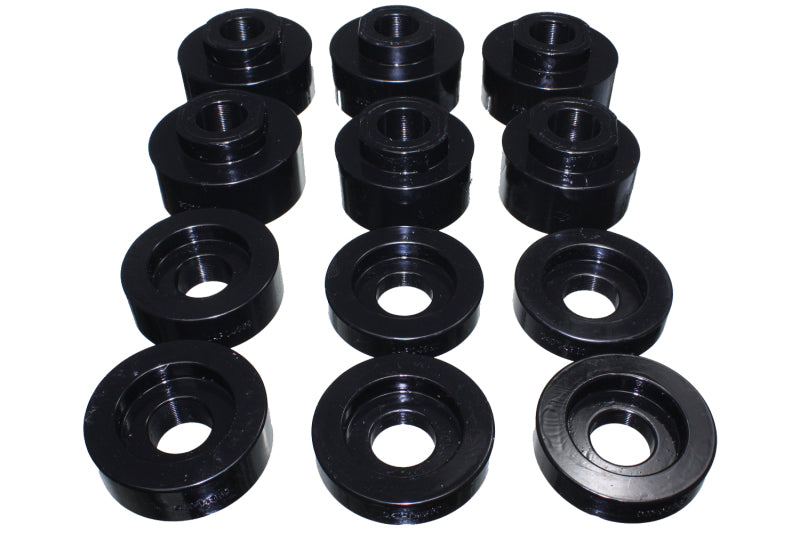 Energy Suspension 4.4125G 08-16 Ford F-250/F-350/F-450/F-550 Super Duty STD/Super Cab Black Body Mount Set