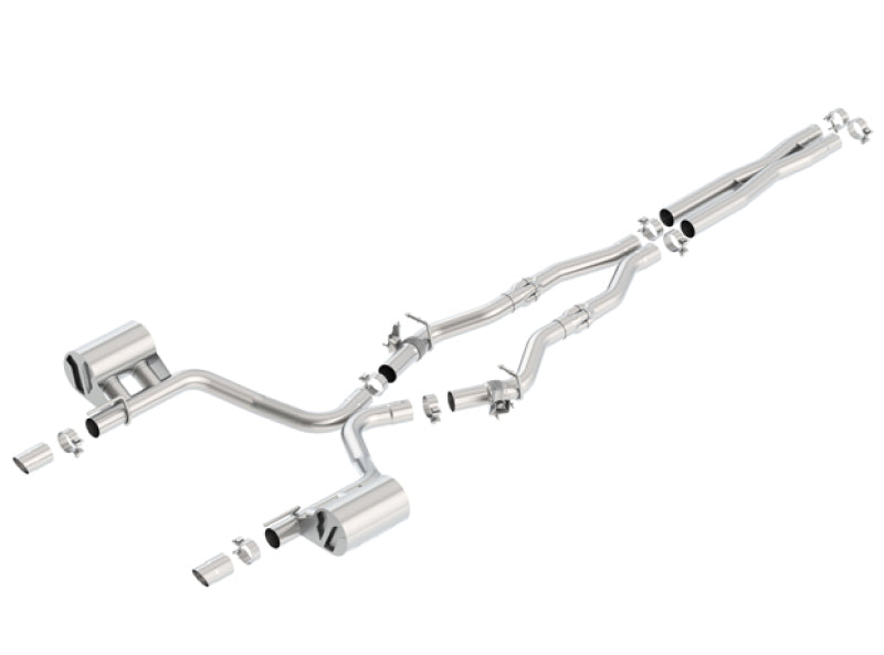 Borla 140723 2017 Dodge Charger R/T 5.7L ATAK Catback Exhaust w/o Tips (w/MDS Valves ONLY)
