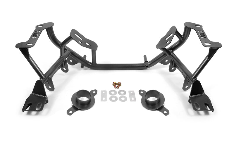 BMR Suspension KM742H BMR 96-04 Ford Mustang K-Member Standard Version w/ Spring Perches - Black Hammertone