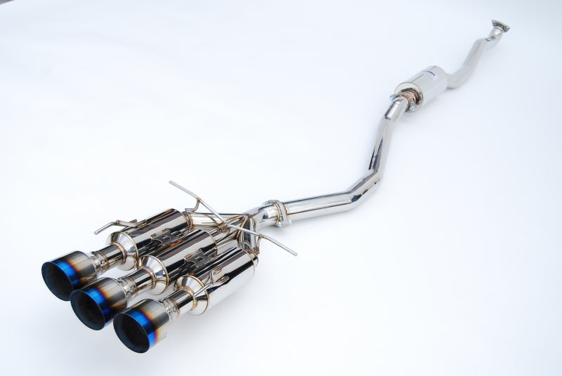 Invidia HS17CS47GM3ST 17+ Honda Civic SI Sedan Gemini Triple Titanium Tip Cat-back Exhaust