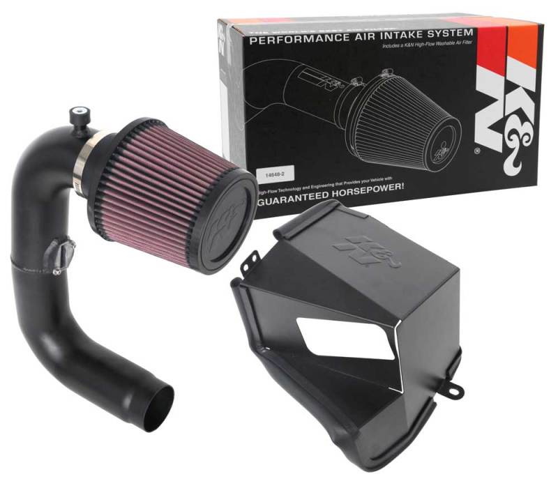 K&N Engineering 69-8011TTK K&N 18-19 Subaru WRX 2.0L Turbo Typhoon Air Intake