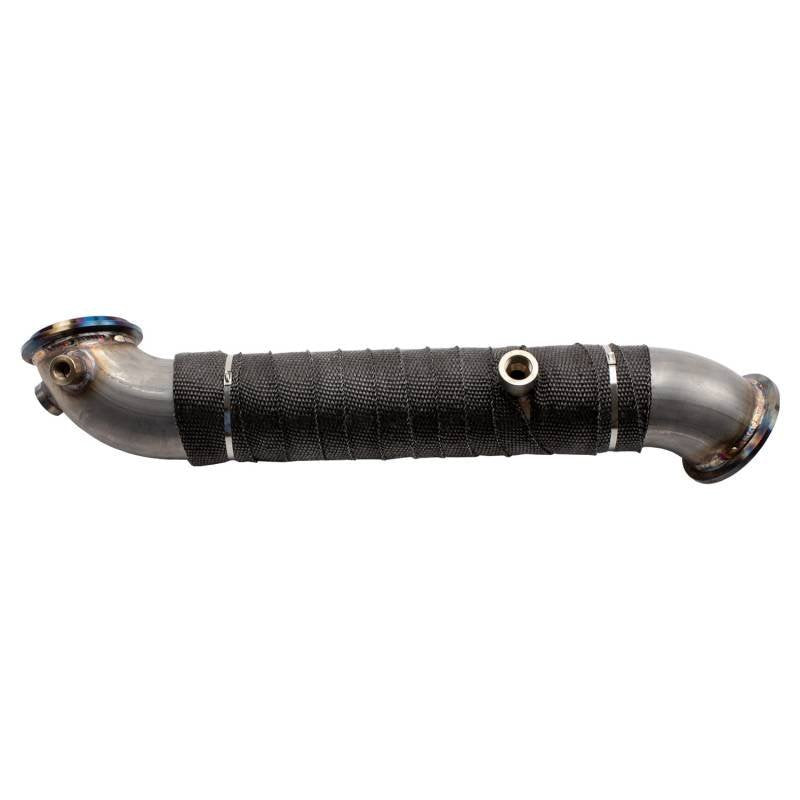 Wehrli WCF100704 11-15 Chevrolet 6.6L LML Duramax 3in Stainless Down Pipe (V-Band Style)