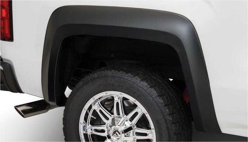 Bushwacker 40961-02 14-15 GMC Sierra 1500 Extend-A-Fender Style Flares 4pc - Black