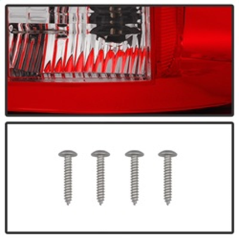 SPYDER 5002570 Spyder Dodge RAM 02-06 1500/RAM 2500/3500 03-06 LED Tail Light Red Clear ALT-YD-DRAM02-LED-RC