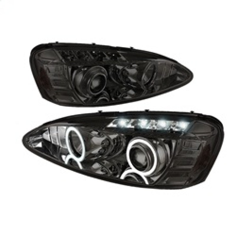 SPYDER 5011688 Spyder Pontiac Grand Prix 04-08 Projector Headlights LED Halo LED Smke PRO-YD-PGP04-HL-SMC
