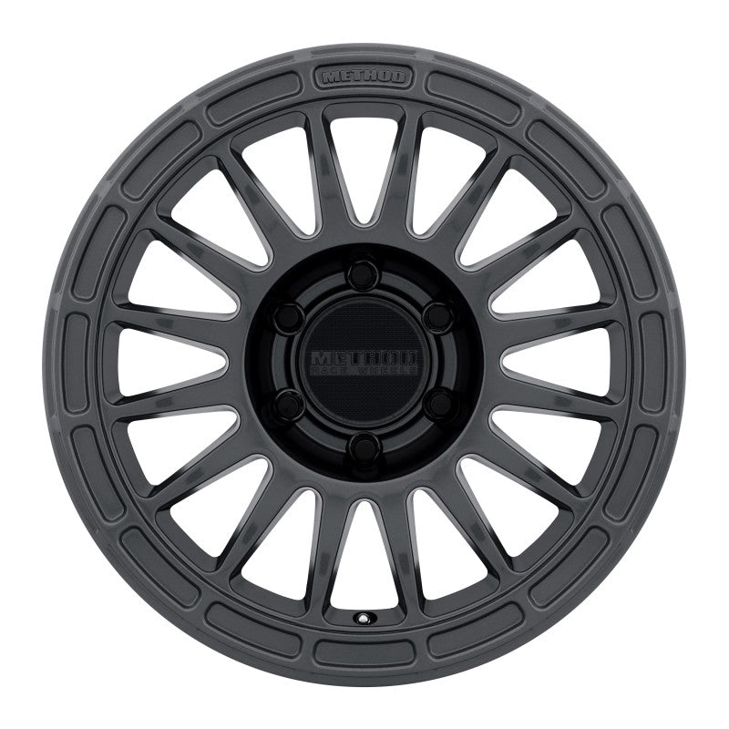 Method Wheels MR31477564524 Method MR314 17x7.5 +24mm Offset 6x4.5 66.1mm CB Matte Black Wheel