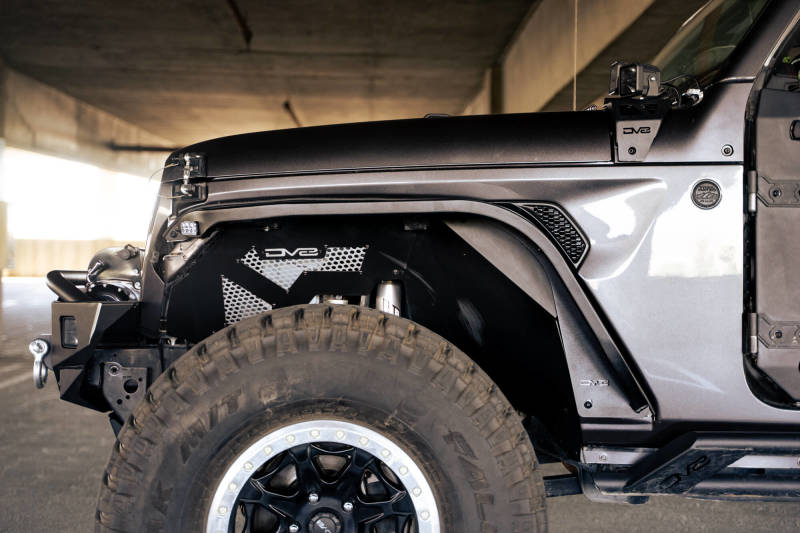DV8 Offroad FDJL-07 18-23 Jeep Wrangler JL Slim Fender Flares