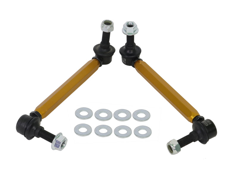 Whiteline KLC180-215 11+ Ford Ranger PX 2WD/4WD Rear Swaybar link kit-Adjustable Extra Heavy Duty Ball Link