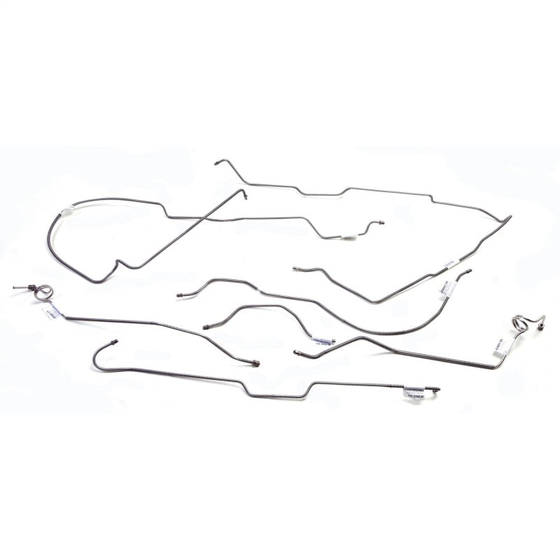 OMIX 16737.42 Omix Full Brake Line Set 76-80 Jeep CJ7