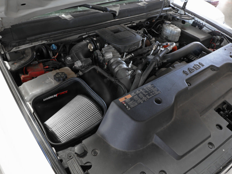 aFe 54-13016D 11-16 GM Silverado / Sierra 2500/3500HD (6.6L V8) MagnumFORCE Intake Stage-2 Pro DRY S