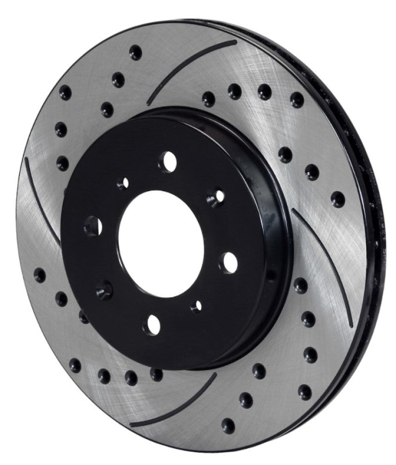 Wilwood 160-12839-BK Rotor-.68in Offset-SRP-BLK-Drill-LH 10.32 x .83 - 4 x 3.93