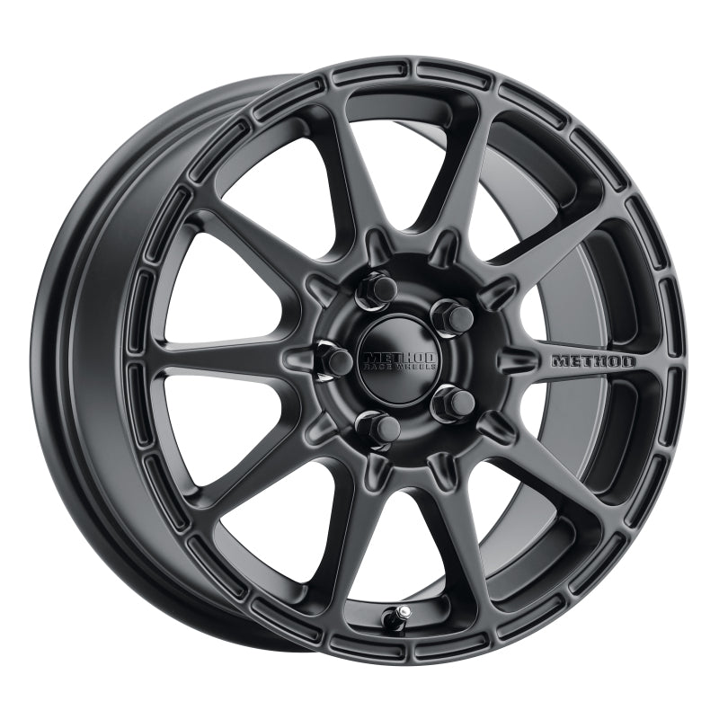 Method Wheels MR50157051548SC Method MR501 VT-SPEC 2 15x7 +48mm Offset 5x100 56.1mm CB Matte Black Wheel