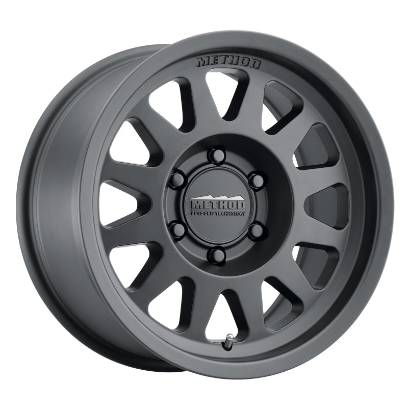 Method Wheels MR70478555500 Method MR704 17x8.5 0mm Offset 5x5.5 108mm CB Matte Black Wheel