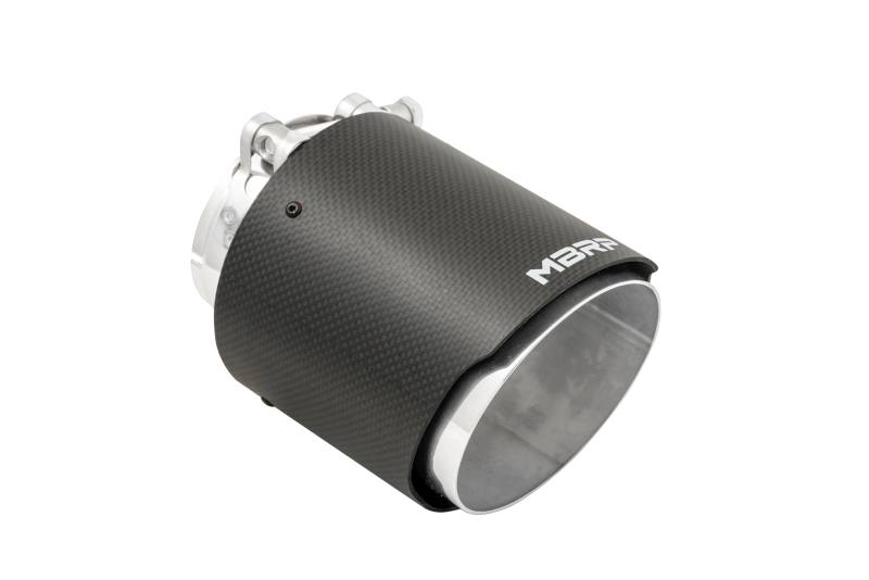 MBRP T5180CF Universal Carbon Fiber Dual Wall Tip 4.5in OD/3in Inlet/6.13in L