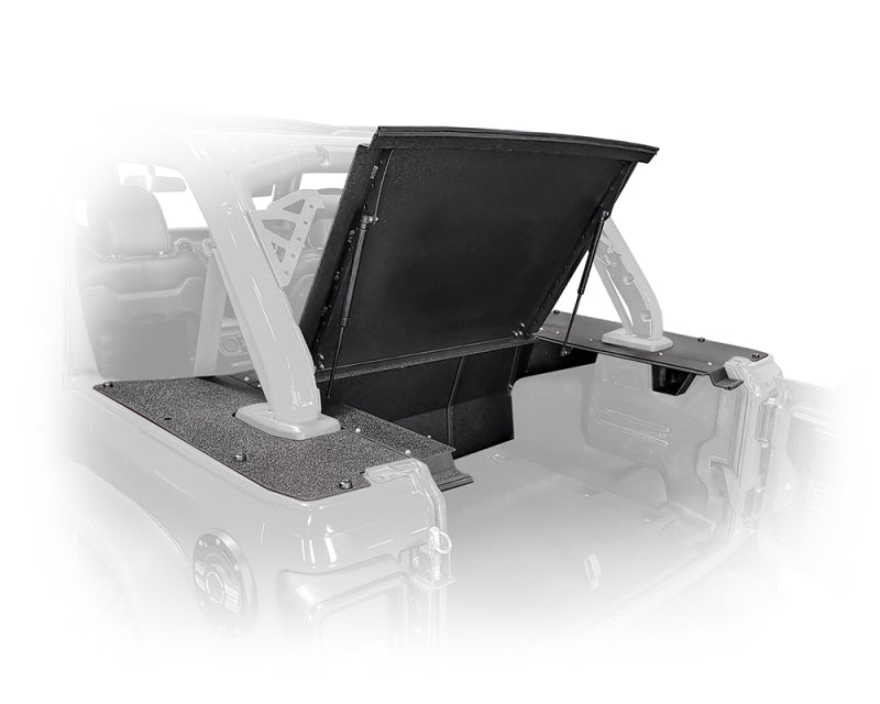 DV8 Offroad JLRS-01 2018+ Jeep Wrangler JL 4 Door Rear Storage Cover