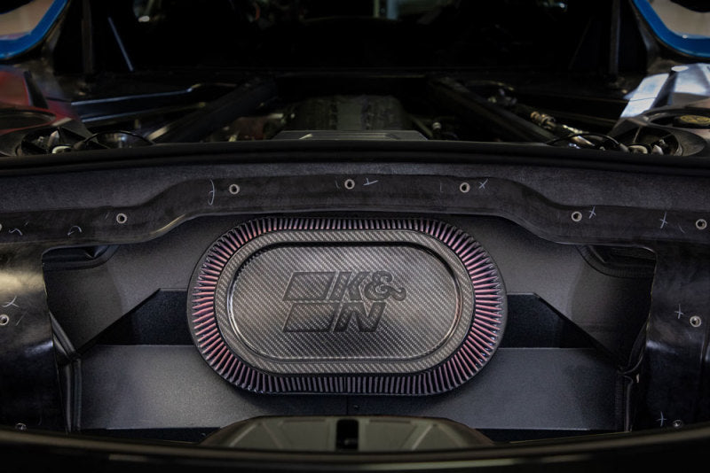 K&N Engineering 63-3120 K&N 20-21 Chevrolet Corvette Stingray 6.2L V8 F/I AirCharger Performance Intake System