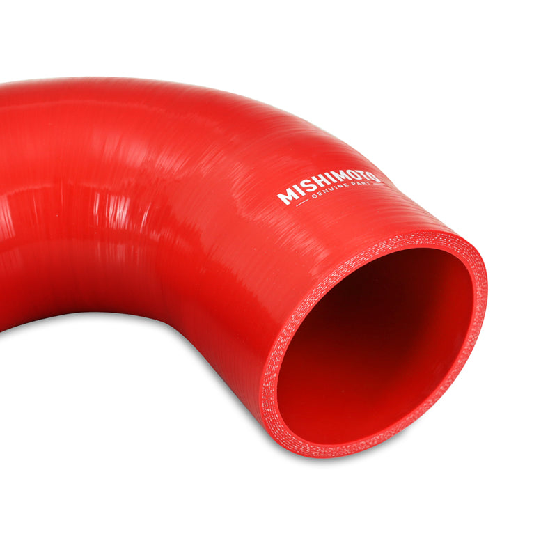 Mishimoto MMHOSE-RAM-03IHRD 03-07 Dodge RAM Cummins Red Silicone Air Intake Hose Kit