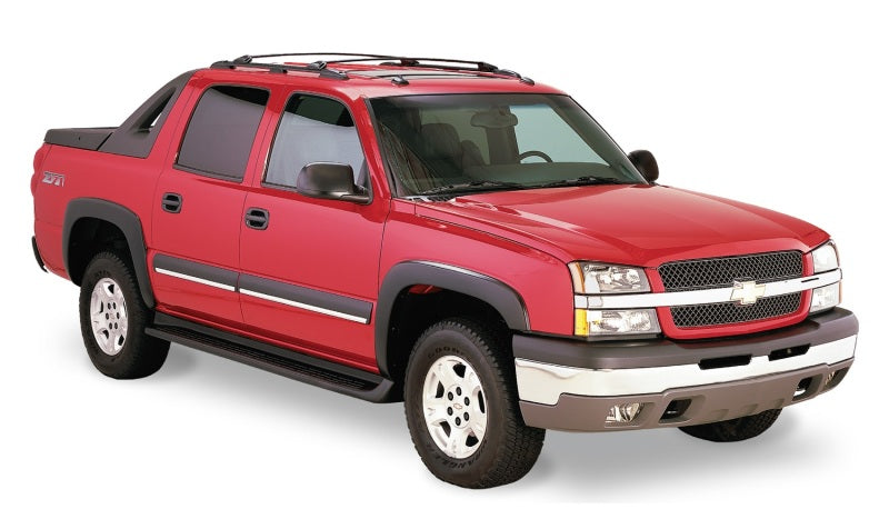Bushwacker 40920-02 03-06 Chevy Avalanche 1500 OE Style Flares 4pc w/out Body Hardware - Black