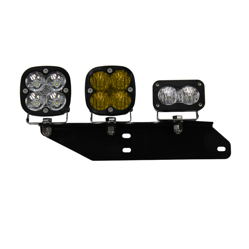 Baja Designs 447717 17-18 F-150 Raptor Fog Light & Sportsmen Fog Pocket Kit - Amber