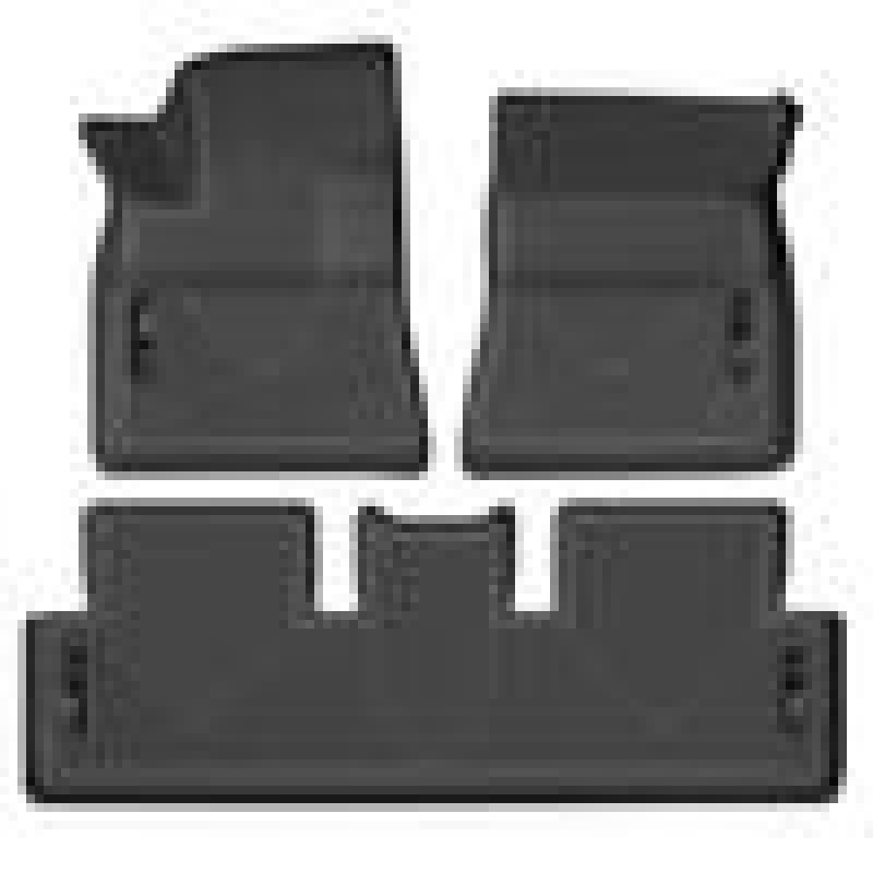 Husky Liners 95091 17-21 Tesla 3 Weatherbeater Front & 2nd Seat Floor Liners - Black