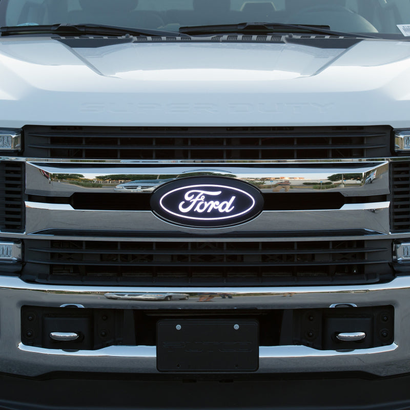 Putco 92802 20-22 Ford Super Duty LED Front Emblem w/ Camera Cutout
