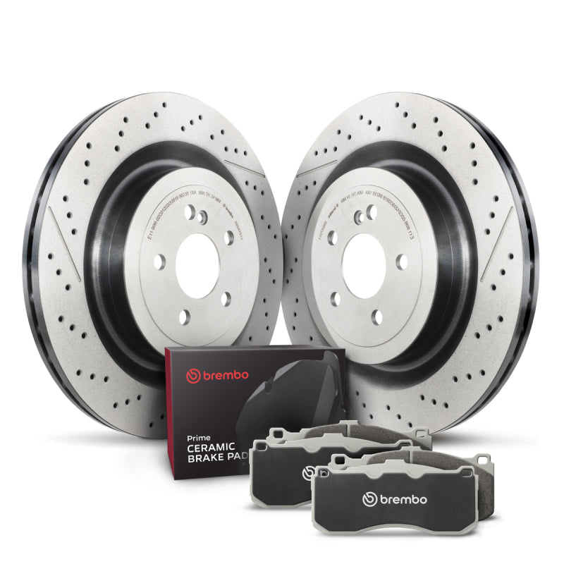 Brembo OE KT00B80 Rear Disc Brake Kit