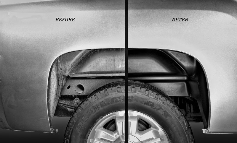 Husky Liners 79031 14-17 GMC Sierra Black Rear Wheel Well Guards