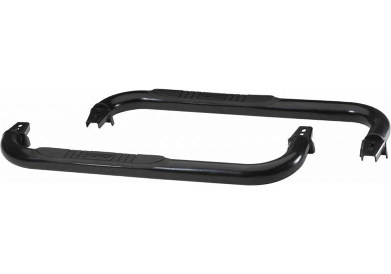 Rampage 8625 1987-1995 Jeep Wrangler(YJ) 3 Inch Round Nerf Bar - Black