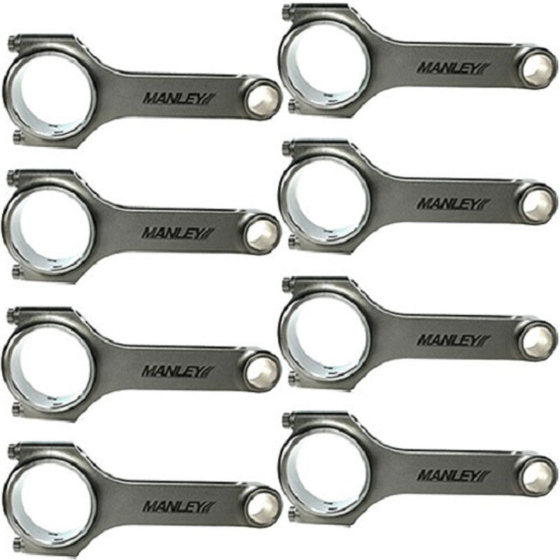 Manley Performance 14043R-8 Manley Ford 5.2L H Beam Connecting Rod Set w/ ARP 2000 Bolts