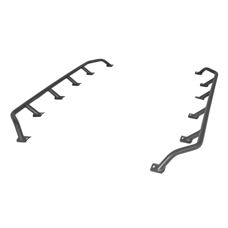Go Rhino 5933062T SRM300 Dual Rail Kit (For 60x40in. Rack) - Tex. Blk (Rails ONLY - Req. Platform)