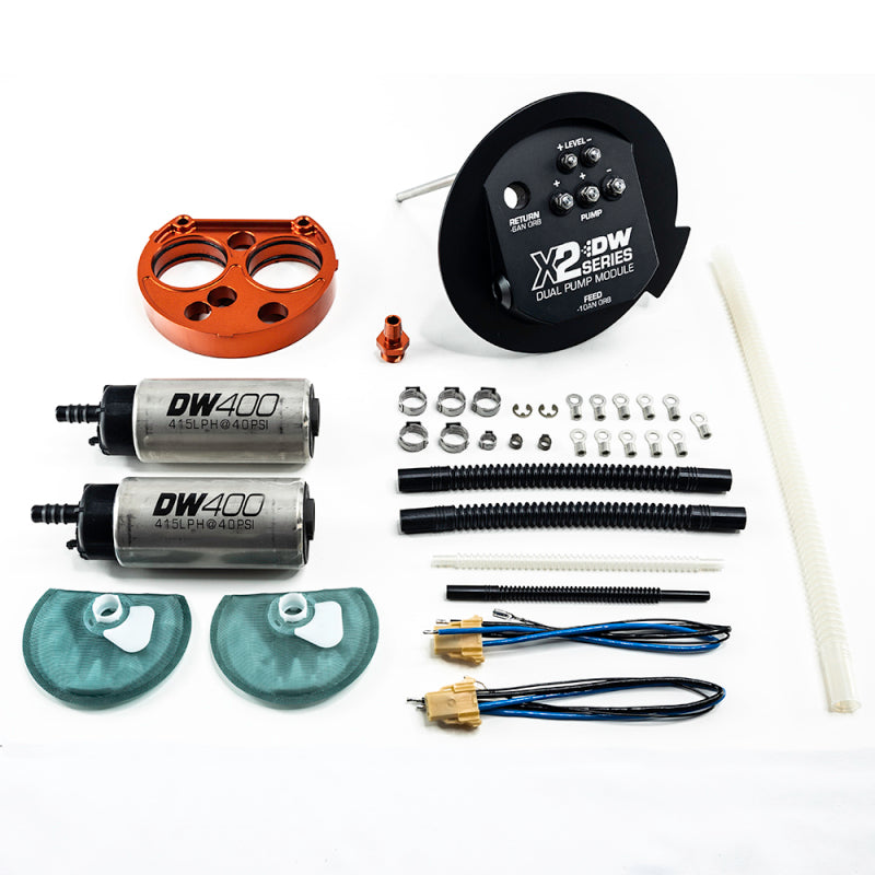 DeatschWerks 9-401-7030 11-19 Ford Mustang X2 Series Fuel Pump Module w/Dual DW400 Pumps