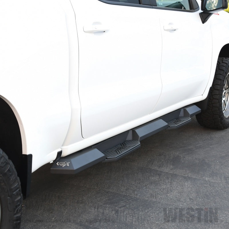 Westin 56-24135 2019 Chevrolet Silverado/Sierra 1500 Crew Cab Xtreme Nerf Step Bars - Textured Black