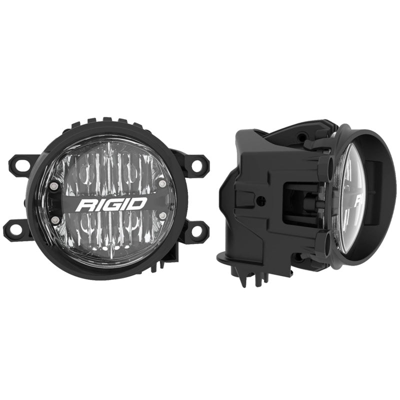 Rigid Industries 37101 360-Series 4in LED SAE J583 Fog Light - 2014+ Toyota 4Runner/Tundra - Yellow (Pair)