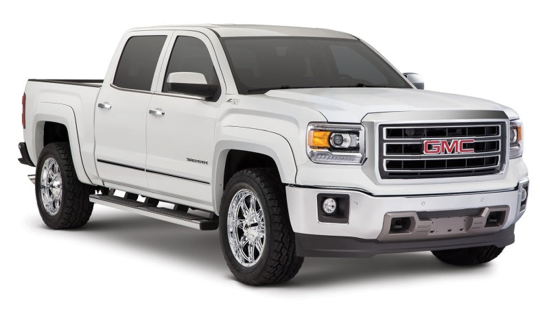 Bushwacker 40961-02 14-15 GMC Sierra 1500 Extend-A-Fender Style Flares 4pc - Black