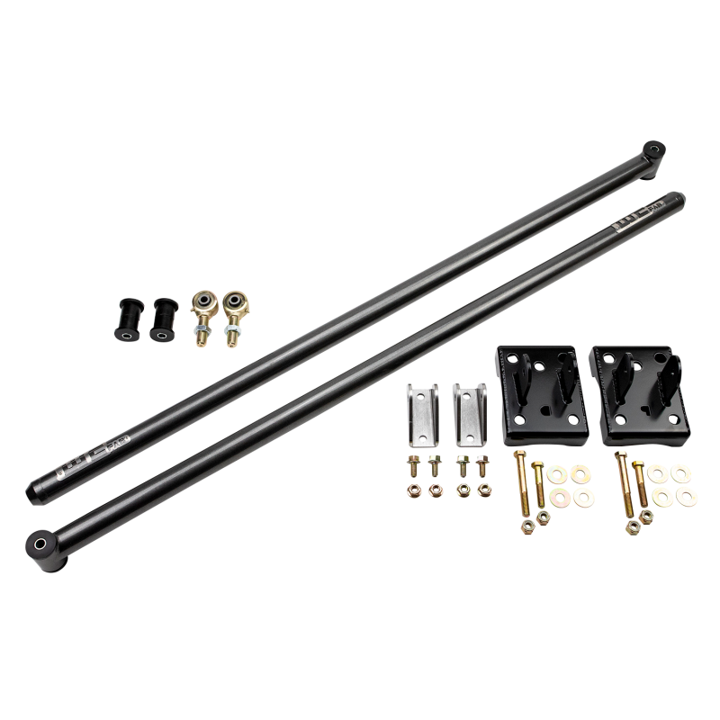 Wehrli WCF100876-GB 20-24 Chevy & GMC Duramax RCLB/CCSB/ECSB 68in. Traction Bar Kit - Gloss Black