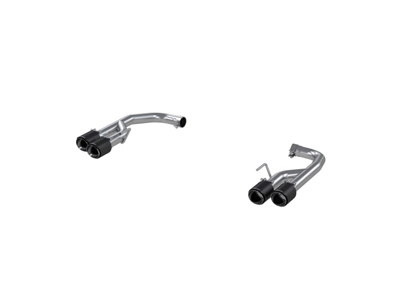 MBRP S72113CF 18-21 Ford Mustang GT 5.0L T304 SS 2.5i Axle-Back, Dual Rear Exit with Quad CF Tips