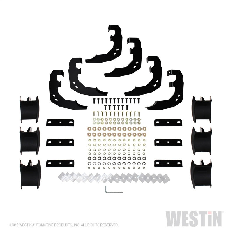 Westin 21-24085 2019 RAM 1500 Crew Cab (Excl. 1500 Classic) PRO TRAXX 4 Oval Nerf Step Bars - SS