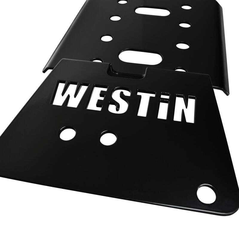 Westin 42-21125 /Snyper 07-11 Jeep Wrangler Transmission Pan Skid Plate - Textured Black