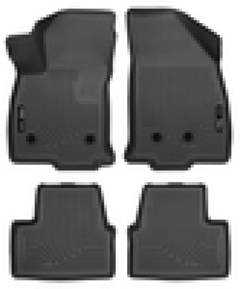 Husky Liners 98281 2016 Chevrolet Volt WeatherBeater Combo Black Floor Liners