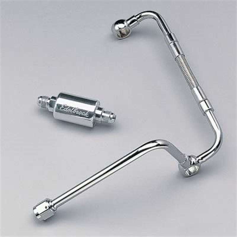Edelbrock EDE8128 Dual Feed Fuel Line Kit