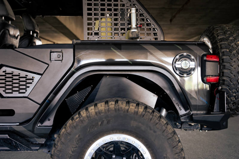 DV8 Offroad FDJL-07 18-23 Jeep Wrangler JL Slim Fender Flares