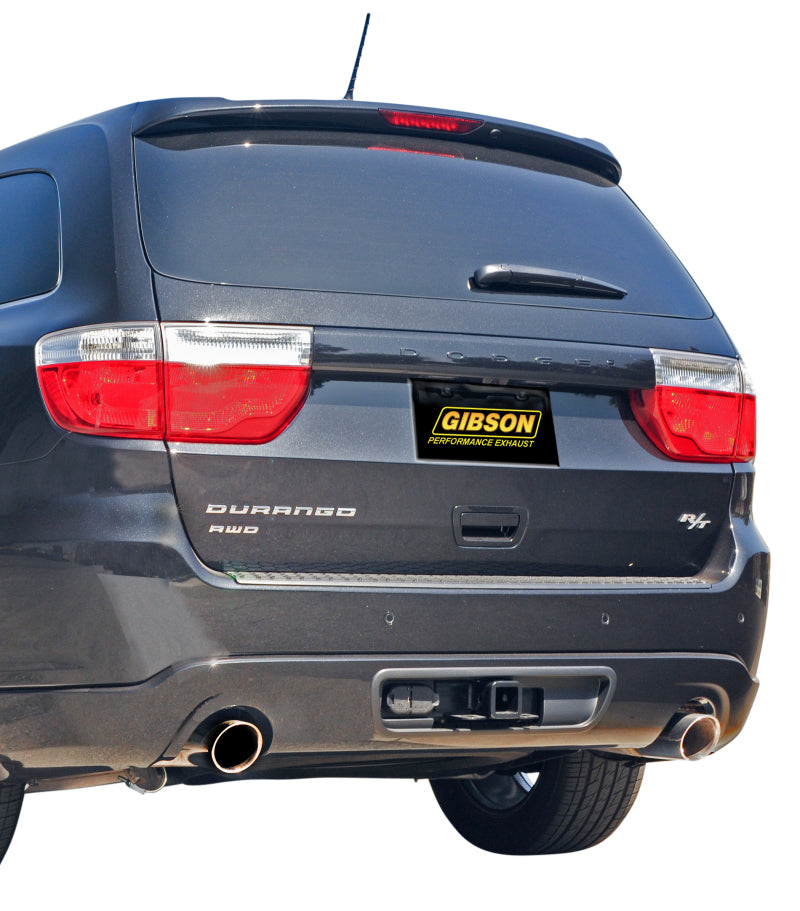 Gibson 616006 11+ Dodge Durango R/T 5.7L 2.25in Axle-Back Dual Exhaust - Stainless