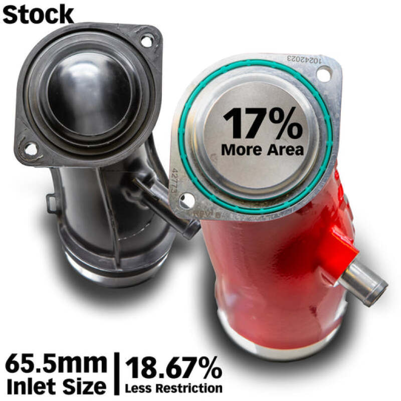Banks Power 42792-R 17-24 Chevrolet/GMC 2500/3500 6.6L Duramax L5P Monster-RAM Turbo Inlet Elbow - Red